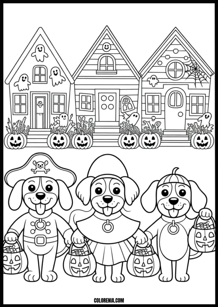 Adorable puppy face coloring design - simple pet illustration