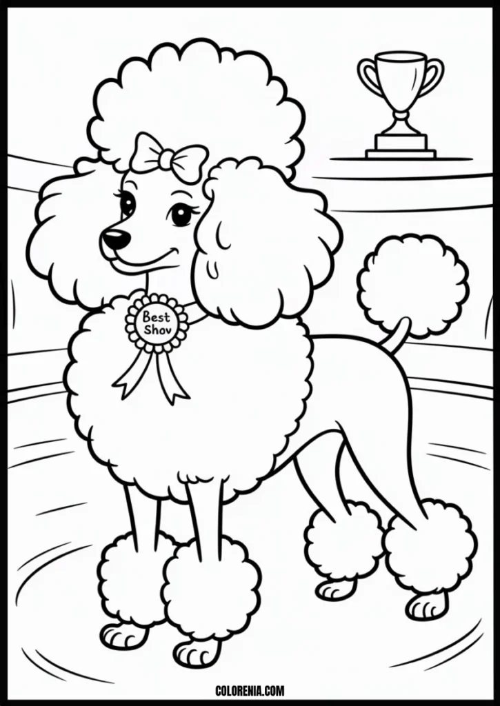 Cartoon dog coloring printable - kid-friendly pet drawing