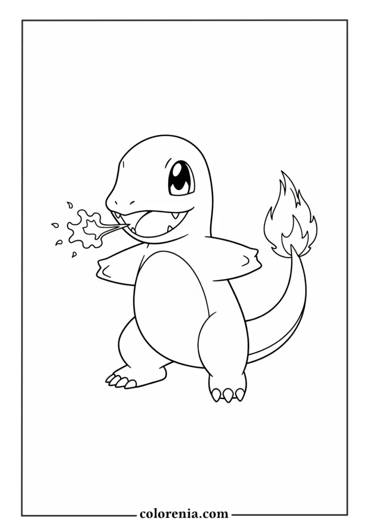 Diglett coloring page – classic pokemon coloring sheet.