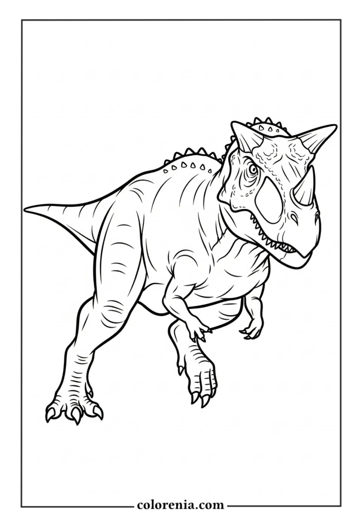 Friendly Dinosaur - Kind dinosaur coloring page, gentle prehistoric animal, peaceful dinosaur character