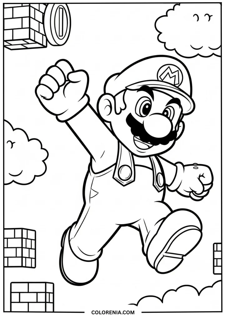 Mario on a Leaping Quest