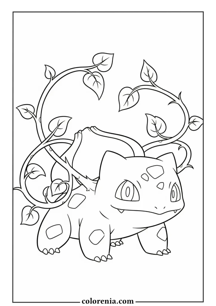 Pikachu with friends coloring page – pokemon activity for kids.