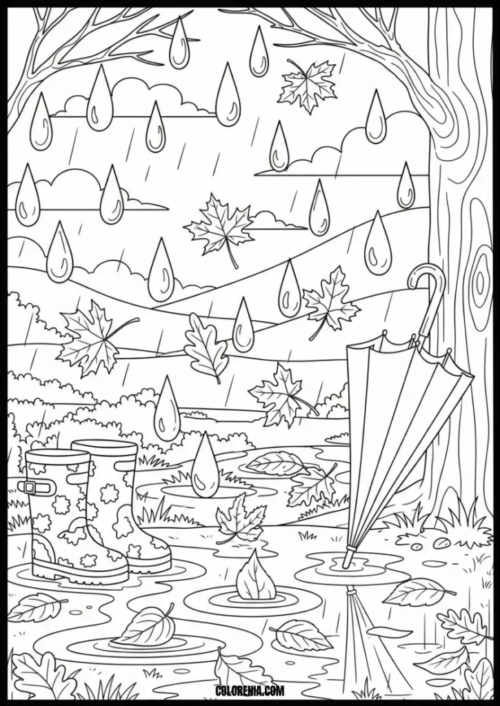 Rainy_Autumn_Day_Coloring_Page_for_Kids