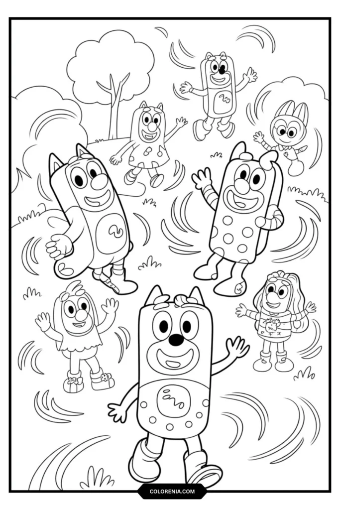 Shadowlands Adventure Coloring Page