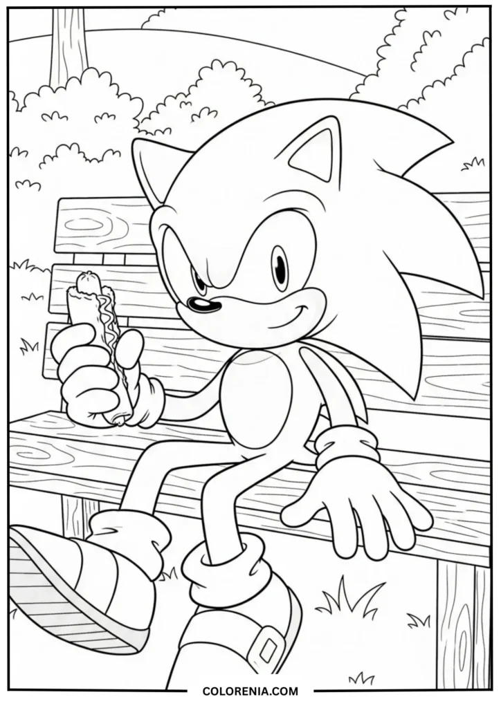 Sonic Loop-de-Loop Scene
