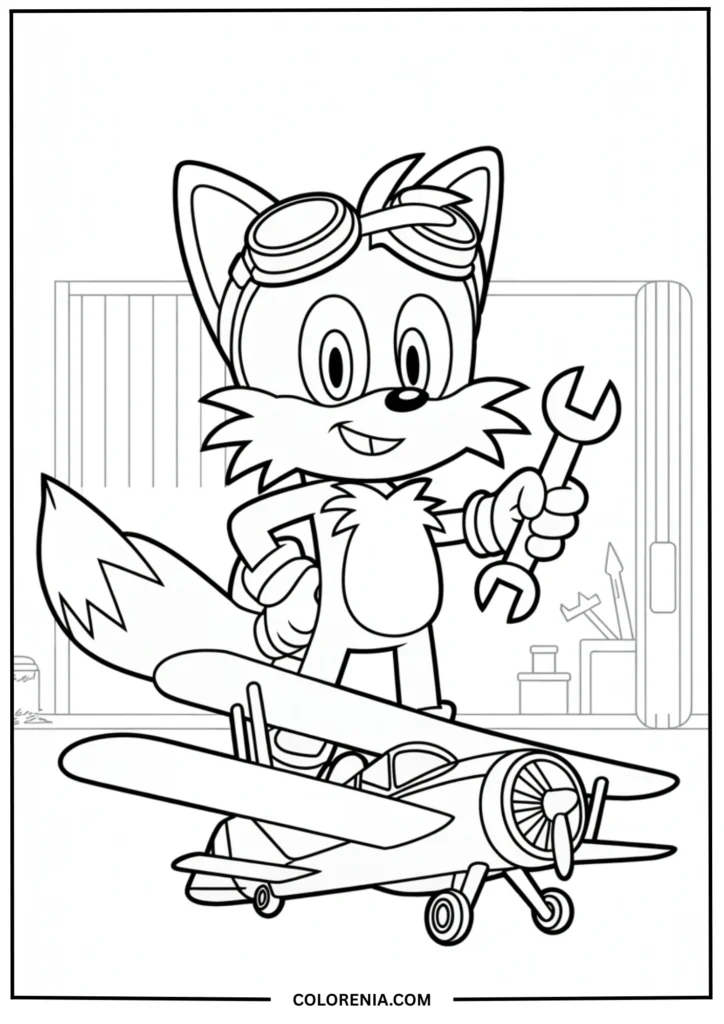 Tails with Tornado Biplane