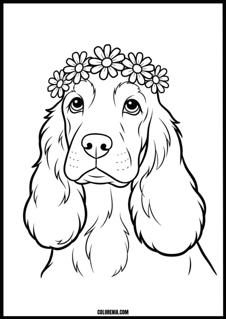 Two dogs coloring page - friendship pet theme art