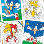 free Sonic Coloring Pages