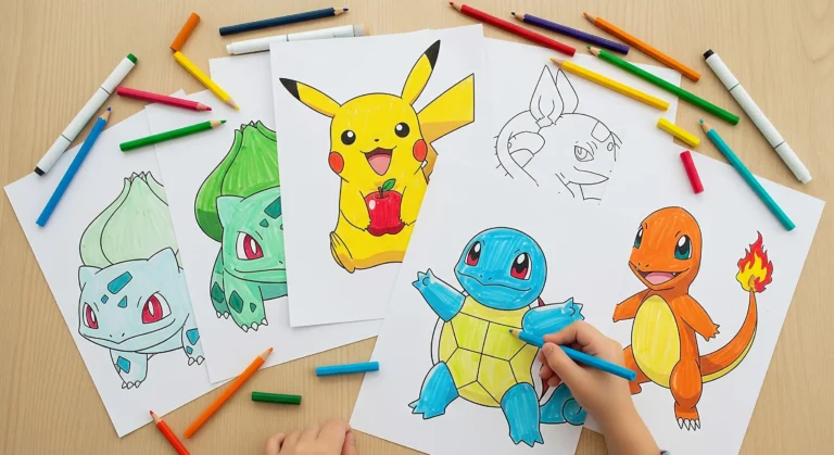free pokemon coloring pages.