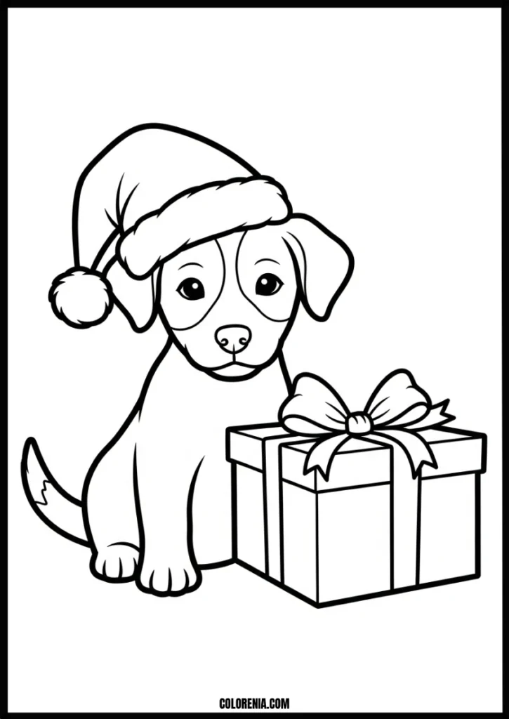 Puppy group coloring design - multiple dogs activity page