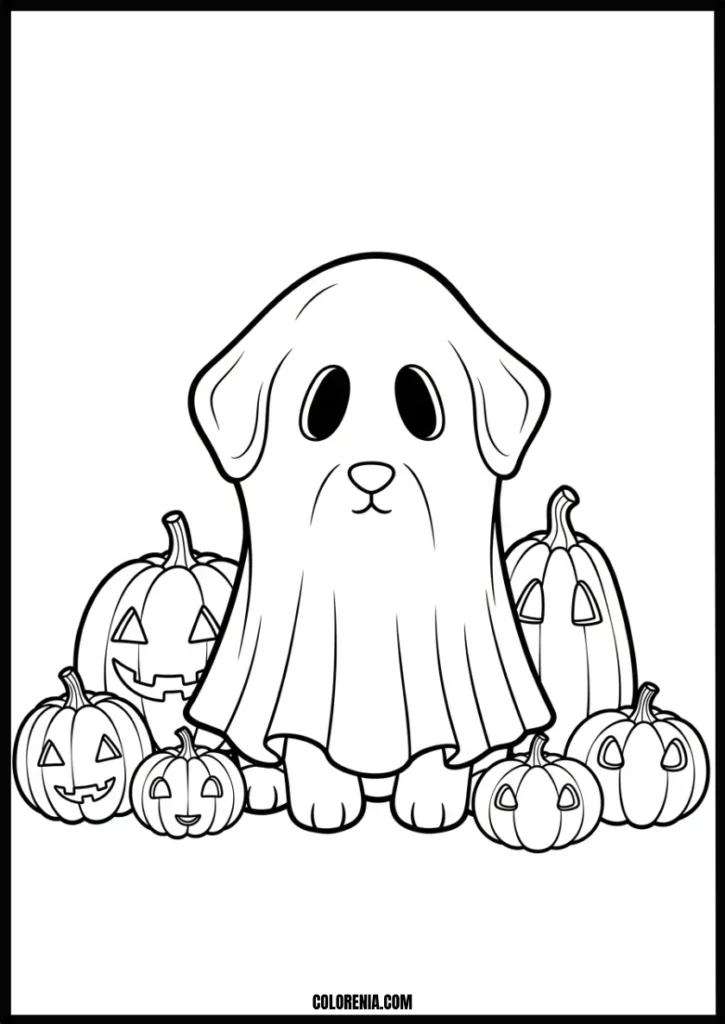 Castle dogs coloring sheet - medieval pet adventure scene