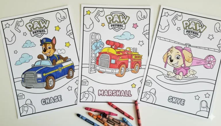 PAW Patrol Coloring Pages