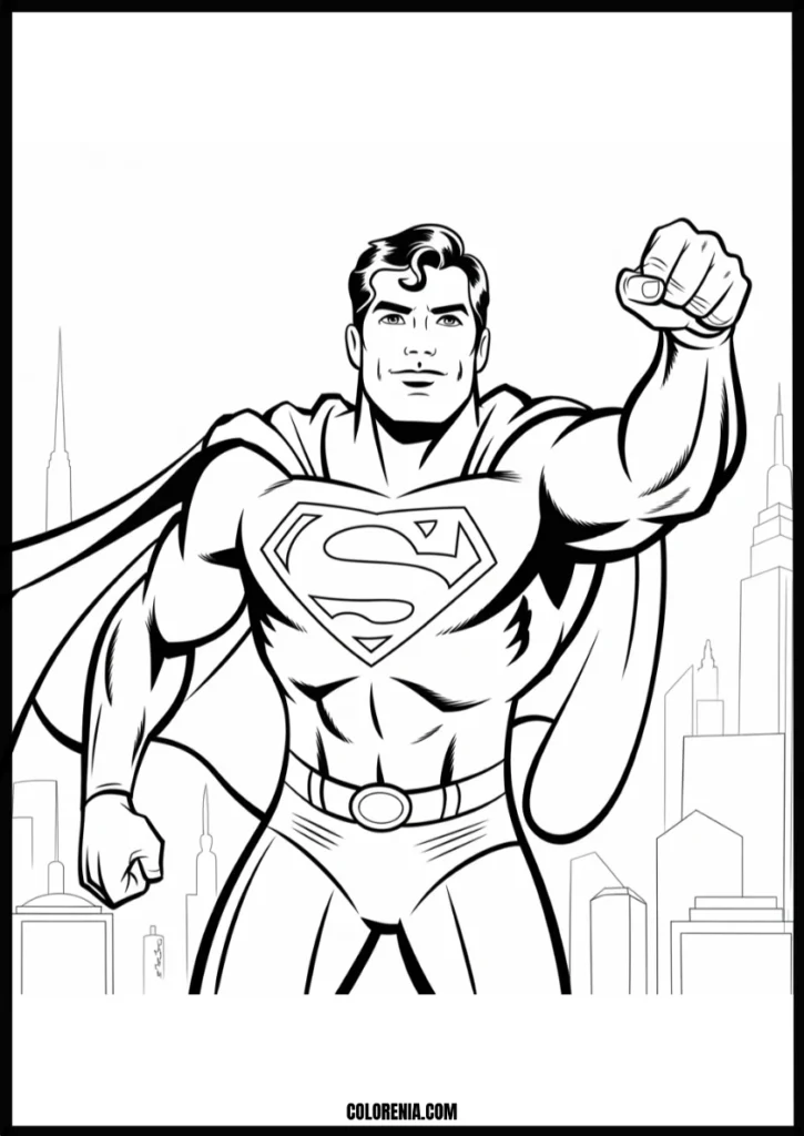 Powerful_Superman_Coloring_Pages_for_Kids_-_Free_Printable_Superhero_Activity_Sheet