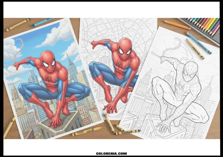 Spiderman Coloring Pages