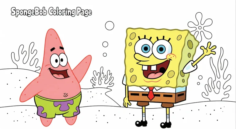 SpongeBob Coloring Pages